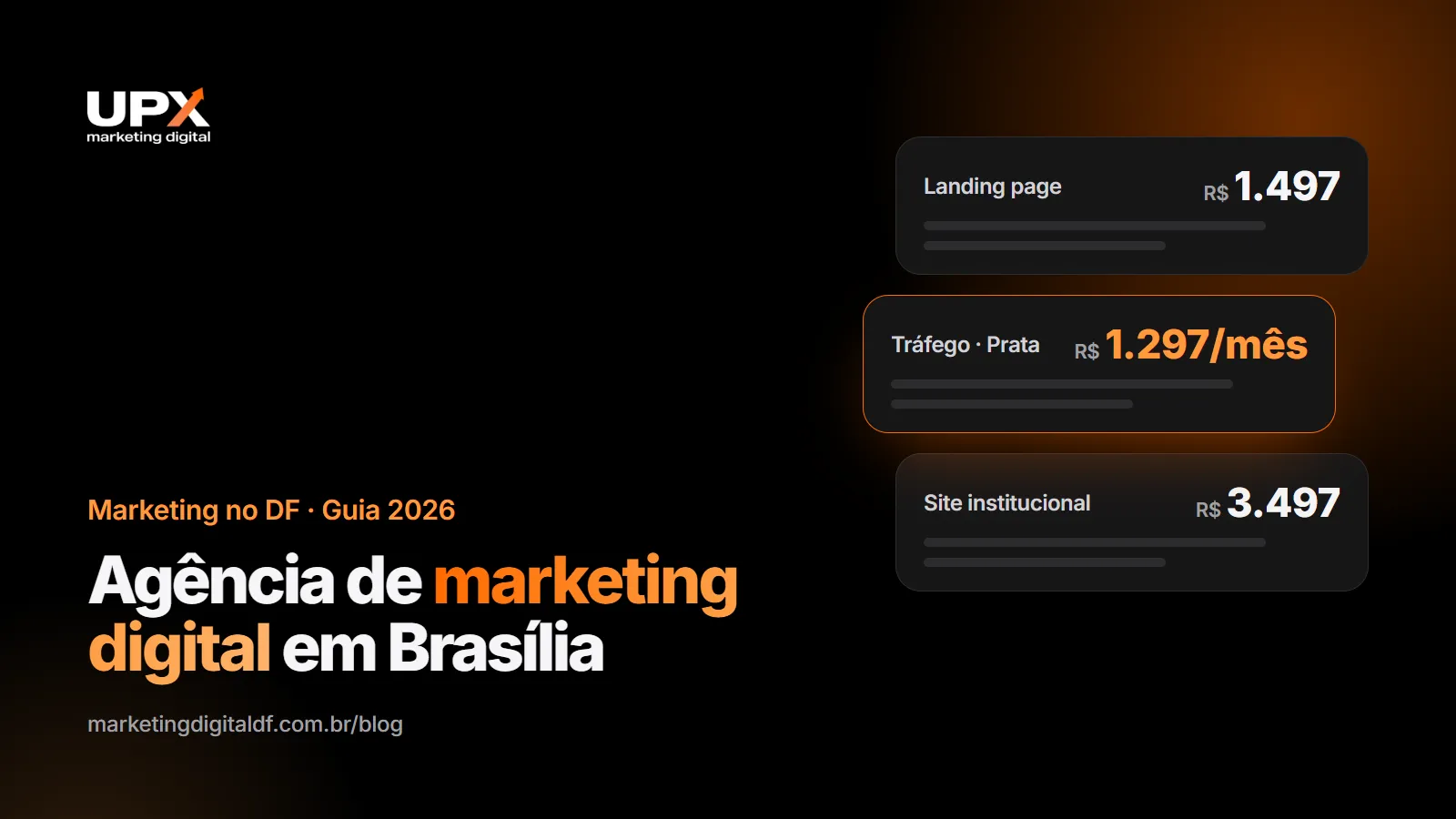 Agência de marketing digital em Brasília: estratégia, anúncios e relatórios para empresas do DF