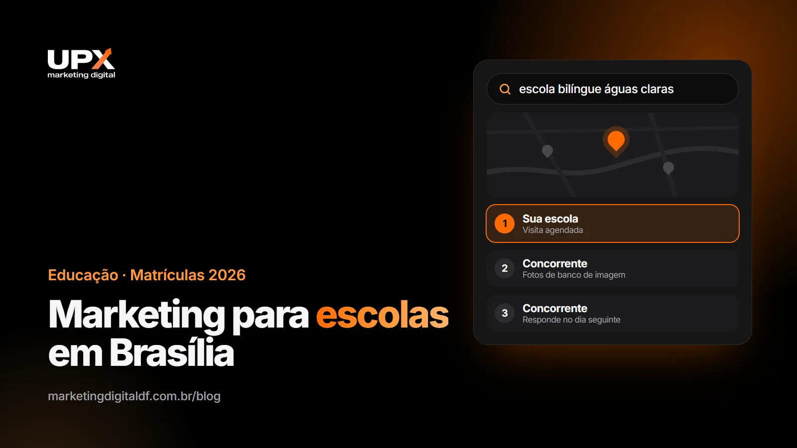 Marketing para escolas em Brasília: captação de matrículas no DF