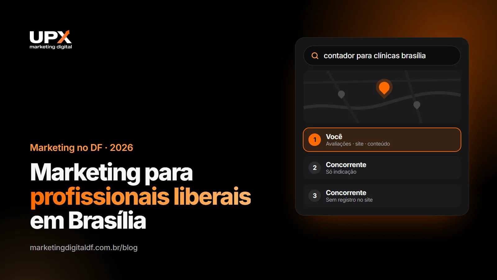 Marketing para profissionais liberais em Brasília: perfil profissional no Google e no Instagram